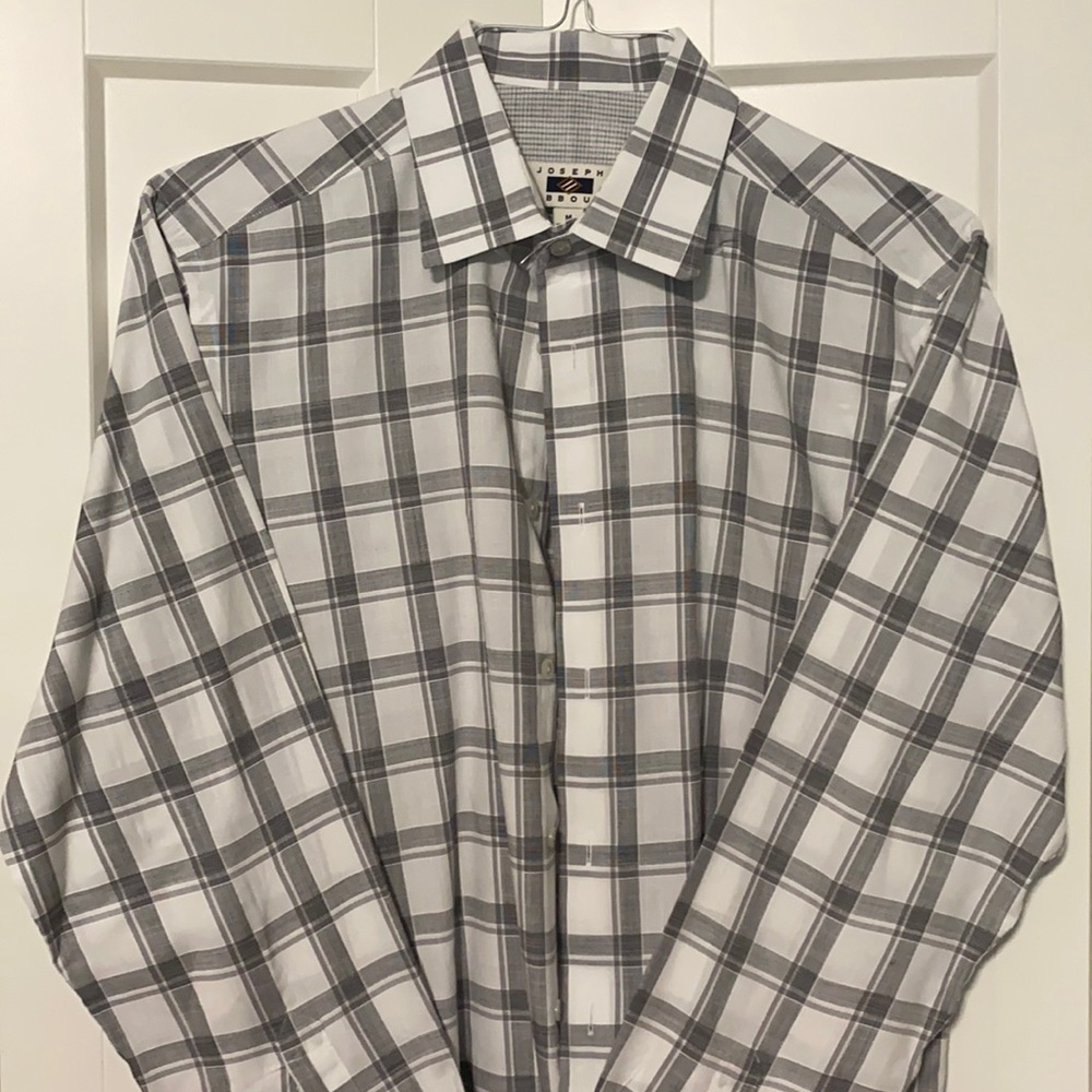 Mens M Joseph Abboud button down